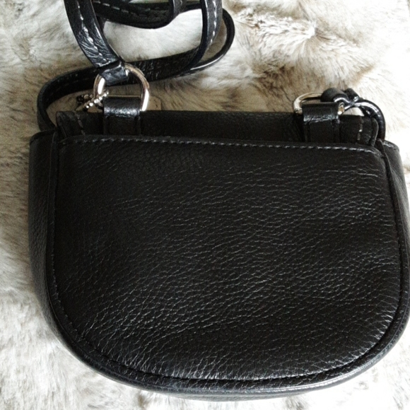 Coach Mini Turnlock Crossbody Bag, EUC - Picture 6 of 15